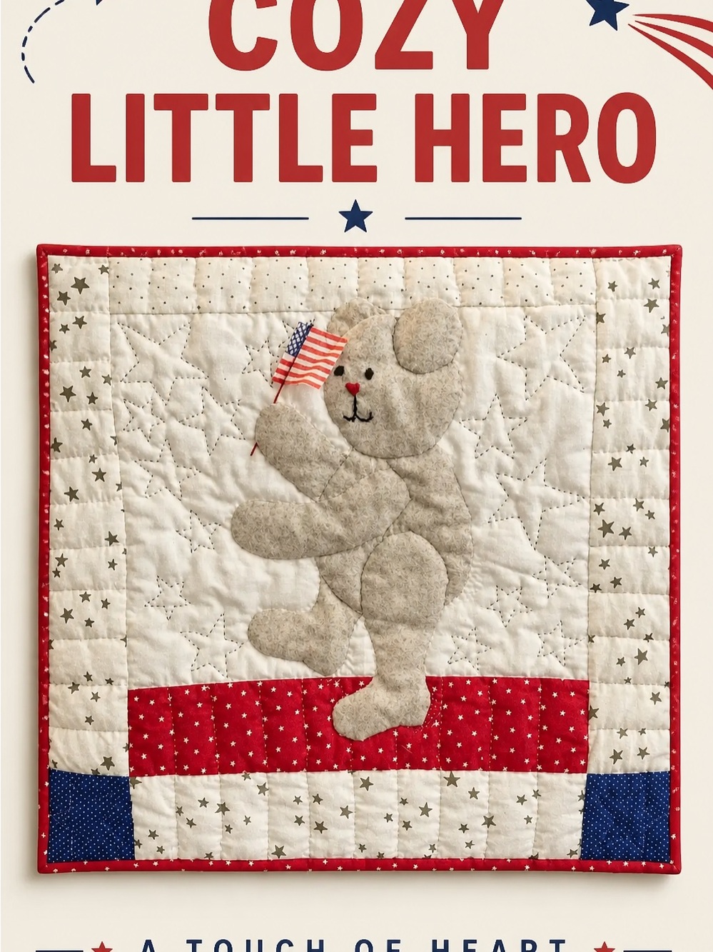 Homemade quilt to celebrate Fourth of July buy now
